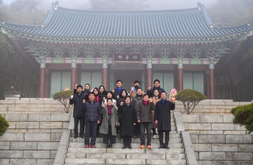 아산시의회, 현충사 참배로 갑진년 새해 첫날 일정 시작